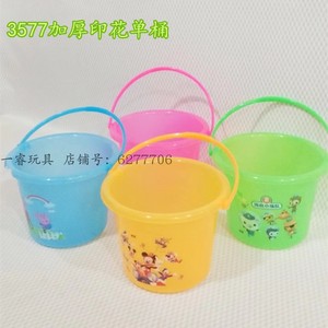 Childrens Beach Toy Bucket Plastic Small Water Bucket For Infants And Toddlers Sand Play Outdoor Tool - Product Image 4