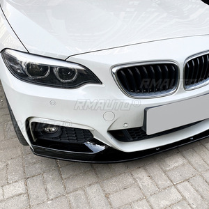 ลิ้นกันชนหน้า สปอยเลอร์ ดิฟฟิวเซอร์ ครอบกันชน สำหรับ BMW ซีรีส์ 2 F22/F23 M235i M240i M-Sport ปี 2014-2021 รุ่นใหม่ - Product Image 3