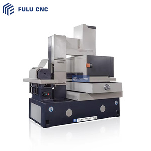 ماكينة قطع الأسلاك بالتحكم الرقمي بالكمبيوتر FULU CNC SL500 SL600 عالية السرعة، ماكينة قطع بالتفريغ الكهربائي CNC، مكونات محرك PLC أوتوماتيكية 220 فولت/380 فولت 1.5 كيلو واط - Product Image 2