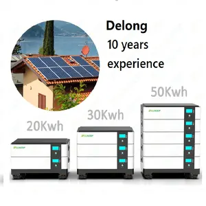 High quality stackable 48v 200ah lifepo4 lifepo4 battery lit solar storage system for industrial 20kw 30kw 40kw 50kw