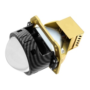 ไฟหน้าโปรเจคเตอร์รถยนต์ XT7-2-Y แบบ LED เลเซอร์ Bi-LED พร้อมเลนส์โปรเจคเตอร์ 6000K แสงเสริมแบบสามลำแสง - Product Image 5