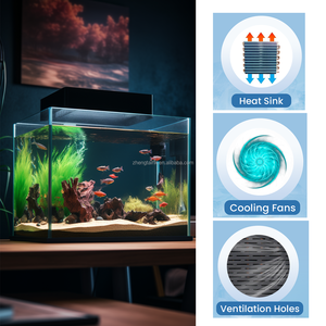 Équipement de refroidissement à eau pour aquarium ZT 0.3HP 600w 300L, refroidisseur d'aquarium avec compresseur de réfrigération, machine à glace - Product Image 5