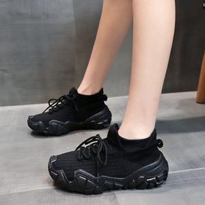 Chaussures de sport décontractées pour hommes, toutes saisons, nouvelle collection, personnalisables, vente en gros directe usine, semelle extérieure en PU, tige en tissu extensible - Product Image 3