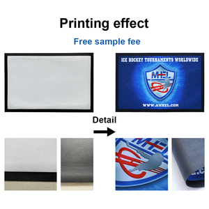 سجادة أرضية فارغة بيضاء بطباعة رقمية مخصصة ، سجادة التسامي الخارجية للباب الأمامي - Product Image 2