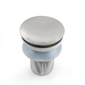 Thiết kế hiện đại pop-up bồn rửa cống Stopper chải Nickel nắp nhỏ tràn cho phòng tắm tàu Vanity bồn rửa bồn tắm pop-up - Product Image 6