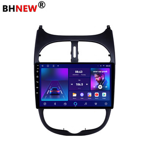 Pour Peugeot 206 2001 - 2016 <span class=keywords><strong>Citroen</strong></span> <span class=keywords><strong>C2</strong></span> 2001-2013 stéréo double din <span class=keywords><strong>autoradio</strong></span> lecteur vidéo Navigation GPS - Product Image 1