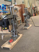 Machine à sceller les bouchons de type à visser en aluminium pour bouteilles en verre, capsuleuse à torsion pour couvercles à vis en métal pour vin soda whisky