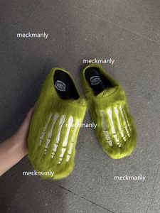 Wholesale high-quality unisex non slip genuine leather <b>slippers</b>, wooden <b>clogs</b>, leather support customization - Product Image 6