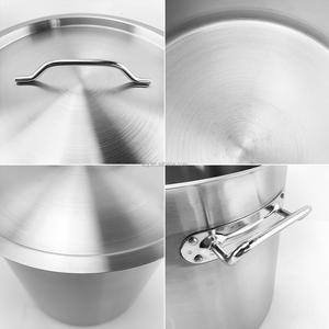 NSF Listed Minimalist Eco-Friendly Commercial Clad & Induction Bottom Stainless Steel Casseroles <b>Cookware</b> <b>Sets</b> for Restaurants - Product Image 3