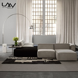Ensemble de canapés à cadre en bois pour salon d'hôtel, meubles de salon modulaires, boutique de villa, <span class=keywords><strong>liberté</strong></span>, Offre Spéciale - Product Image 4