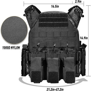 صدرية واقية من Vanda Molle Armor <span class=keywords><strong>Vest</strong></span> ، سترة واقية سريعة الإصدار للرجال - Product Image 6
