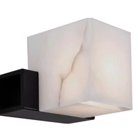 Applique murale moderne minimaliste de luxe léger à la française en marbre espagnol pour chambre à coucher, chevet, salle à manger, couloir, salon et mur de fond