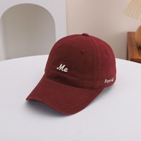 Gorra de Béisbol Deportiva de Moda con Parte Superior Suave, 100% Poliéster, Logotipo Personalizado, Visera Curva Ajustable