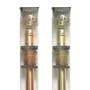 Accessoires décoratifs pour tringles à rideaux en résine, embouts de <span class=keywords><strong>tringle</strong></span>, <span class=keywords><strong>tringle</strong></span> à rideaux flexible pour supermarché, Inde - Product Image 4