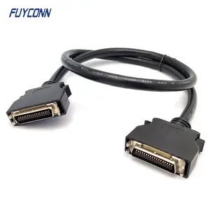 Solder Cup 36P-36P Male SCSI Cable, SCSI 36 Pin Connector HPCN Straight 36pin Male to Male SCSI Cable Assembly