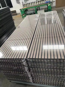 Vigor 2700*600mm nogal roble Mdf chapa de madera paneles de pared decoración de pared Interior - Product Image 5