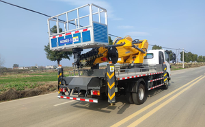 Nouvelle plateforme de travail aérien télescopique Isuzu KV100 30-40m avec moteur diesel RHD Euro5 - Product Image 6