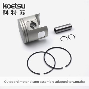Ensemble de segments de piston KOETSU modèle 6e0-11631-00-98 compatible avec Tohatsu pour moteurs <span class=keywords><strong>hors</strong></span>-<span class=keywords><strong>bord</strong></span> et pistons d'hélice - Product Image 3