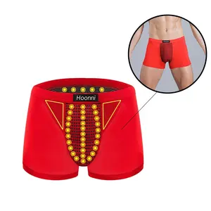 New style 3 colors modal material magnetic therapy men's underwear men's briefs boxers