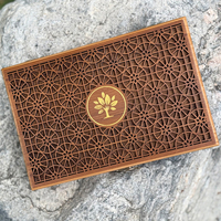 Boîtes en bois artisanales et sculptures sur mesure Nichen - Décoration murale écologique de style vintage, taille personnalisée disponible