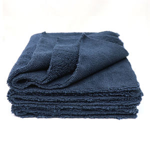 Panno a secco rapido in microfibra senza bordi da 400gsm lungo 40*40cm/asciugamano a pelo corto per la pulizia dell'auto - Product Image 3