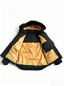 <span class=keywords><strong>Manteau</strong></span> <span class=keywords><strong>d</strong></span>'<span class=keywords><strong>hiver</strong></span> <span class=keywords><strong>d</strong></span>écontracté pour homme, luxueux, sur mesure, imperméable, écologique, <span class=keywords><strong>Moose</strong></span> Parker, avec logo en toile Signature Knuckle, 80% exclusif - Product Image 4
