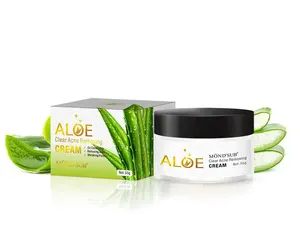 Private Label Aloe Vera Feuchtigkeit creme Öl kontrolle Anti-Akne-Haut behandlungs creme