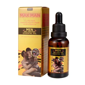 Oro MAXMAN 30ml olio di ingrandimento del pene per gli uomini di ingrandimento del pene di ingrandimento del pene di crescita olio di aumento degli uomini olio