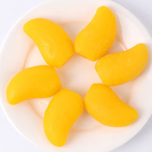 Gomitas de gelatina con sabor a frutas variadas al por mayor, <span class=keywords><strong>dulces</strong></span> y ácidas, certificadas Halal, gomitas de mango con forma. - Product Image 5