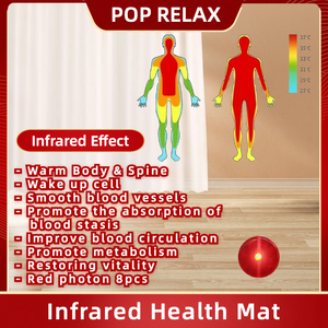Haute qualité coréen <span class=keywords><strong>Cerastone</strong></span> santé Jade pierre matelas manuel corps Massage canapé tapis avec fonction de chauffage - Product Image 5