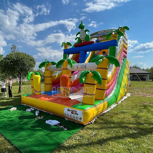Inflables Directos de Fábrica, Tobogán Inflable de Dinosaurio, <span class=keywords><strong>Castillo</strong></span> con Tobogán Inflable para Niños - Product Image 3