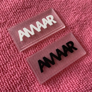 Tùy chỉnh màu sắc khác nhau không thấm nước cao su PVC nhãn, hình bầu dục trong suốt Silicone cao su TAG cho thống nhất - Product Image 4