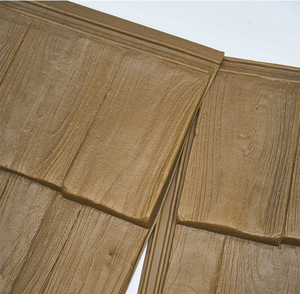 Panel de Techo de Resina Sintética HDPE con Diseño Industrial Premium, Imitación Madera, Impermeable, Resistente al Fuego, Materiales de Construcción para Viviendas - Product Image 3