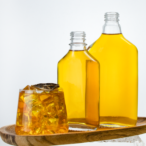 Flacon à liqueur en verre transparent convexe de 200 ml et 375 ml pour spiritueux - Product Image 5