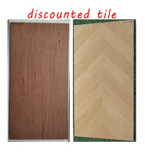 SAKEMI legno come sporco a buon mercato mattonelle di legno pavimento di casa a basso prezzo costo design con offerte closeout ceramica in stock tegole