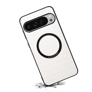 Coque magnétique ultra-fine et légère Denior, profil minimaliste, aspect cuir de crocodile synthétique haut de gamme, charge sans fil, protection 360° - Product Image 4