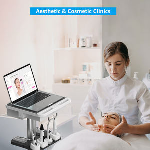 Chariot médical avec palette d'ordinateur portable et support de scanner oral, chariot médical mobile pour le salon de beauté d'hôpital (RC-1) - Product Image 6