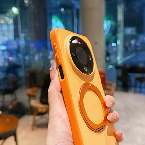 For huawei Mate 80 Pro Max/80 Case-360 Magnetic Ring Stand Business Matte Frosting TPU+PC Shockproof <b>Camera</b> Protection - Product Image 5