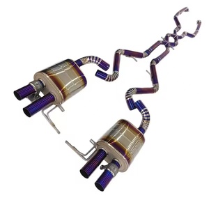Sistema de Escape Catback Valvetronic de Alto Rendimiento con Acabado de Espejo de Titanio VSS de 1.5 mm de Espesor para <span class=keywords><strong>BMW</strong></span> E63 M6 <span class=keywords><strong>E60</strong></span> <span class=keywords><strong>M5</strong></span> <span class=keywords><strong>V10</strong></span> - Product Image 3