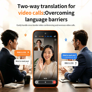 Traductor de Voz Instantáneo con IA F80pro, Compatible con 150 Idiomas en Línea, 27 Sin Conexión, 4G, Batería de 2100 mAh, Traducción Bidireccional en Tiempo Real - Product Image 3