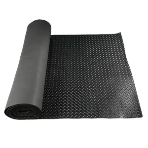 Customized Anti-slip Durable Rubber Mat Wear Resistant Truck Floor Utility Bed Skid Mats