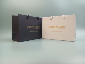 Custom Logo Printed Luxury <b>Gift</b> Paper Bag Jewelry Cardboard Shopping Paper Bags for Clothing Shoes - Product Image 2