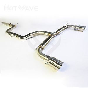 HOTWAVE Factory Hot sell performance hotwave catback per vw golf mk7 r per VW <span class=keywords><strong>GOLF7</strong></span> 18-20 GTI 2.0T MK7.5 scarico catback - Product Image 5