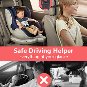 6.8 इंच एचडी डुअल-चैनल कार बेबी मॉनिटर, ईर नाइट विजन के साथ आसानी से प्रमाणित + ip68 वाटरप्रूफ स्थापित करता है - Product Image 4