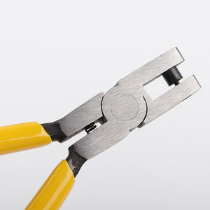 Xinrui Leather Hole Punch <b>Pliers</b> Tool Steel Handle Plastic Belt Making Diy Punching Tool - Product Image 5