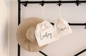 100 Organic Cotton <b>Pouch</b>, Custom Jewellery Package, Custom Dust Bag, Favor Bags, Cotton <b>Drawstring</b> Jewelry Package With Logo - Product Image 3