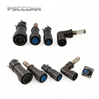 Connecteur électrique circulaire de qualité industrielle PSCCONN série FQ 4 5 6 12 19 26 32 broches, fiche et prise aviation à baïonnette