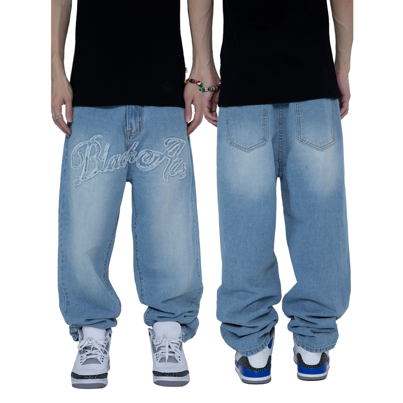 Custom Logo Fashion Plus Size Jeans