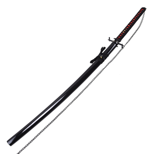 Vente chaude BLEACH Kurosaki Ichigo <span class=keywords><strong>Ban</strong></span> <span class=keywords><strong>Kai</strong></span> Anime épée pour Cosplay jouet épées Collection - Product Image 6