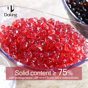 Doking nhà máy bán Chất lượng cao popping BOBA lựu & quả cầu pha lê dâu tây - Product Image 5